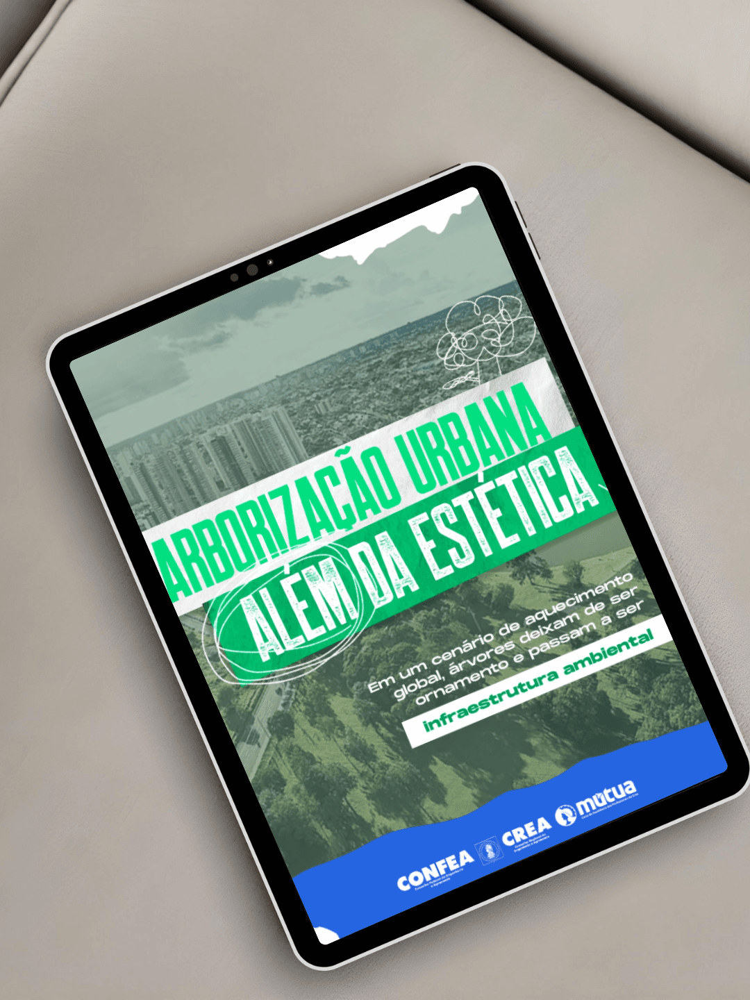 As cidades estão cada vez mais quentes, impermeabilizadas e