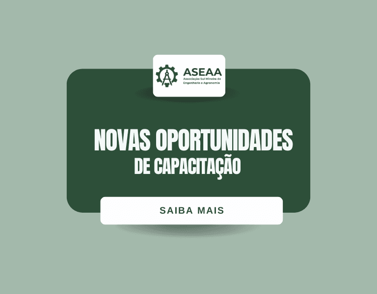 Oportunidades de capacitação - EM BREVE!